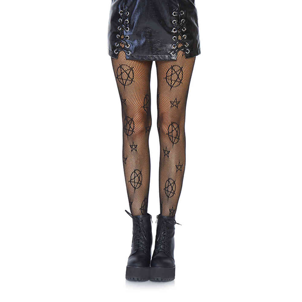 Leg Avenue - Occult Collants résille - Noir